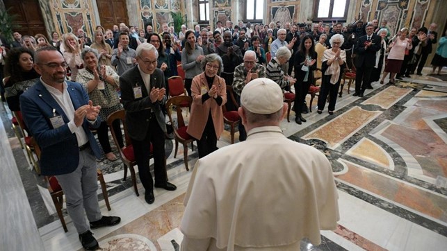 Il Papa incontra l'OFS